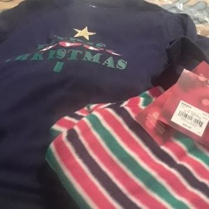 NWT Jammies For Families size 4 Pajama set